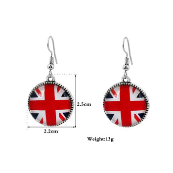 Union Jack Earrings