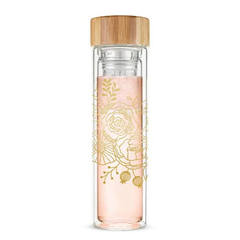 Pinky Up - Blair™ Bouquet Glass Travel Infuser Mug