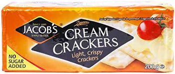 Jacobs Cream Crackers No Added Sugar 200g