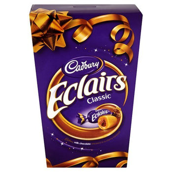 Cadbury Chocolate Eclairs Large Carton For Christmas 350g