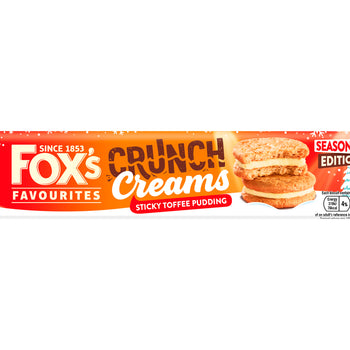 Fox's Sticky Toffee Crunch Creams Limited Edition 200g