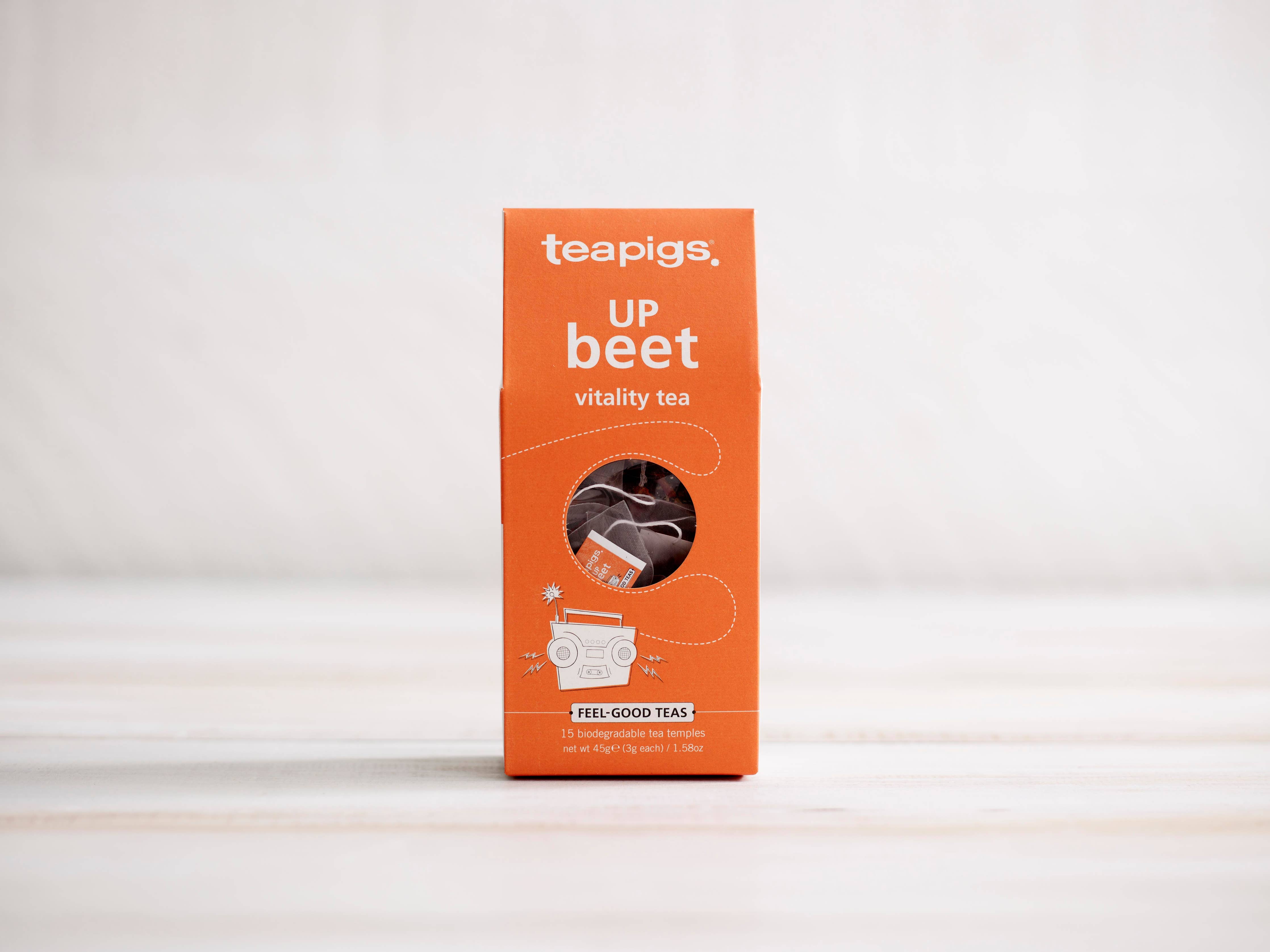 Teapigs Organic Up Beet Tea 15 Temples
