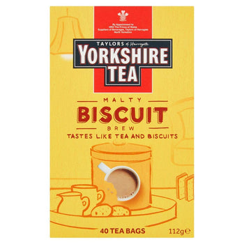 Taylors of Harrogate - Yorkshire Tea Malty Biscuit Brew 40 Tea Bags