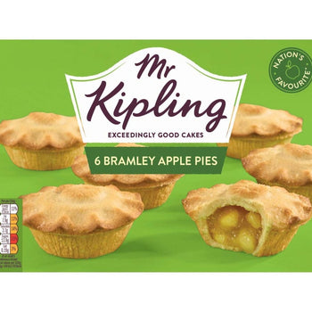 Mr Kipling Bramley Apple Pies (6PK).