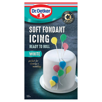 Dr Oetker White Soft Fondant Icing - Ready To Roll 1kg