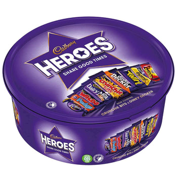 Cadbury Heroes Tub For Christmas. 550g