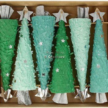 Meri Meri Christmas Tree Christmas Crackers 6 Pack