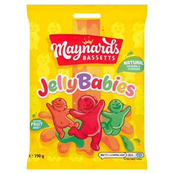 Maynards Bassetts Jelly Babies Bag 130g