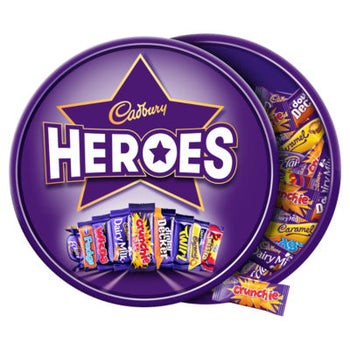 Cadbury Heroes Tub For Christmas. 550g