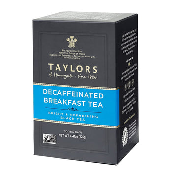 Taylors of Harrogate - Decaffeinated Breakfast tea.  20 Bags.