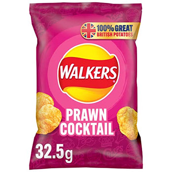 Walkers Crisps Prawn Cocktail Crisps 32.5g