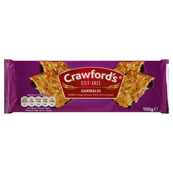 Crawfords Garibaldi Biscuits 100g/3.5oz