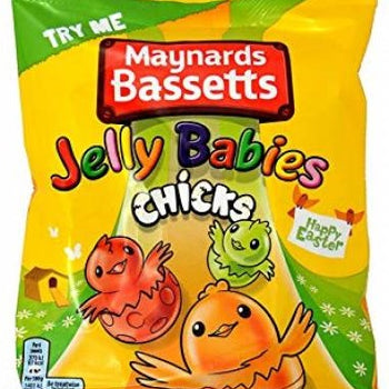 Maynards Bassetts Jelly Baby Chicks Bag 130g