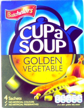 Batchelors Cup a Soup Golden Vegetable. 4 Sachets