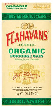 Flahavan’s Jumbo Organic Porridge Oats Large 35.2oz / 1kg
