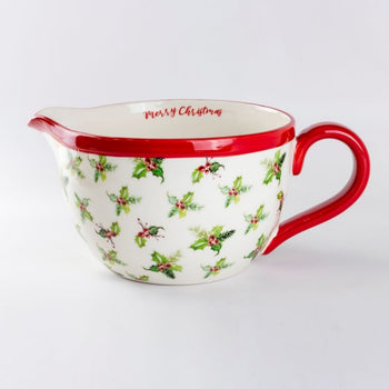 Holly Chintz Batter Bowl