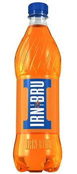 Irn Bru Bottle. 500ml/16.9 fl oz