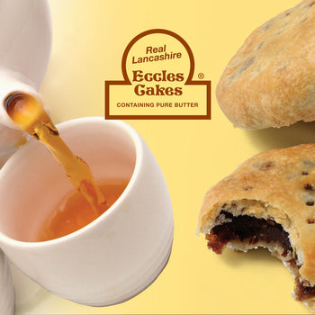 Real Lancashire Eccles Cakes. 4 pack.