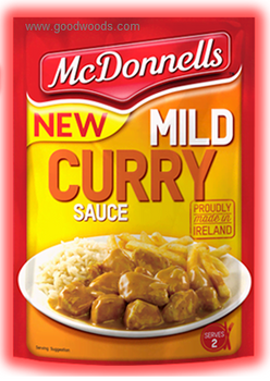 McDonnells Mild Curry Sauce 1.76oz/50g.