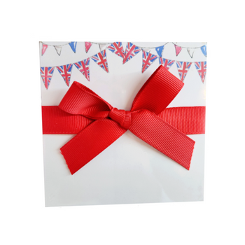 Rosanne Beck Mini Luxe Notepad - Hand-Painted British Flag Banners