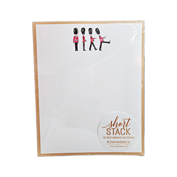 Rosanne Beck Short Stack Pad - Hand-Painted Palace Guards