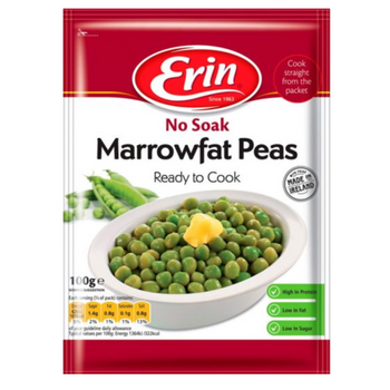 Erin No Soak Marrowfat Peas (ready to cook) 100g/3.5oz