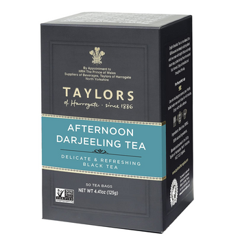 Taylors of Harrogate - Afternoon Darjeeling. 20 Tea Bags individually wrapped.