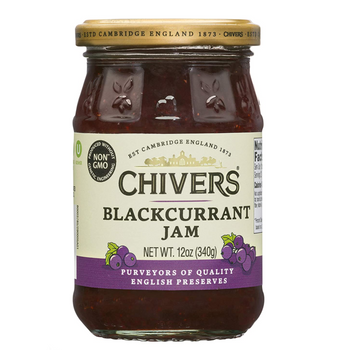 Chivers Blackcurrant Jam. 340g/12oz