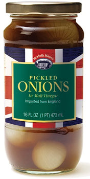 Norfolk Manor - Pickled Onions. 16oz 473ml