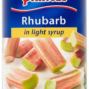 Princes Rhubarb in light syrup. 540g