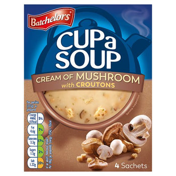 Batchelors Cup a Soup Cream of Mushroom 4 Sachets 99g