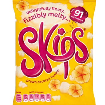 Tayto Skips Prawn Cocktail Flavour Crisps. 17g