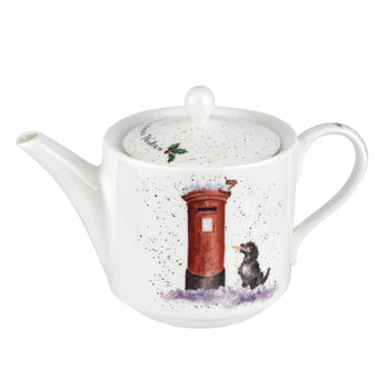 Wrendale Christmas Wishes Teapot