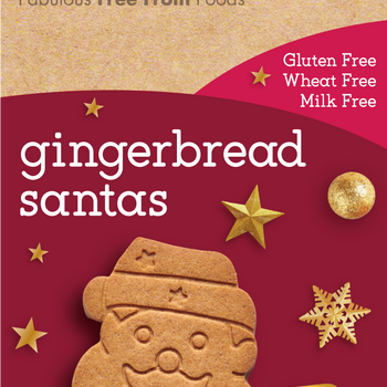 Lovemore Foods Gluten-Free Gingerbread Santas 195g