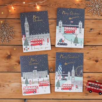 Jessica Hogarth - London landmarks Christmas Card Pack