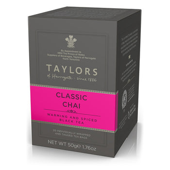Taylors of Harrogate - Classic Chai tea. 20 bags.