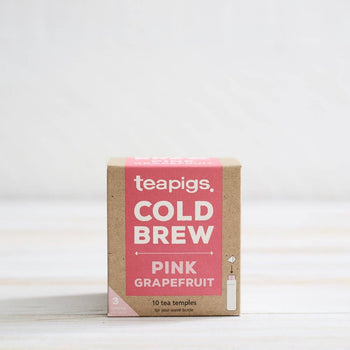 teapigs Cold Brew - Pink Grapefruit. 10 Tea Temples.