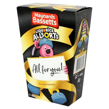 Maynards Bassetts Liquorice Allsorts Carton For Christmas 350g
