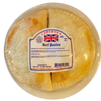Cameron's Beef Pasties 2 Pack. 1lb Ship Weight ($7.47 Per Pasty)