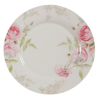 Beau Rose Dessert Plates, Set of 4