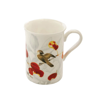 Red Cardinal Mug Set, Set of 4