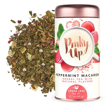 Pinky Up - Peppermint Macaron Loose Leaf Tea Tin