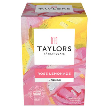 Taylors of Harrogate - Rose Lemonade Infusion. 20 Teabags individually wrapped.