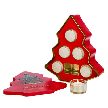 Spode Christmas Tree Tealight Gift Set