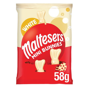 Mars Malteser White Chocolate Mini Bunnies Bag 58g