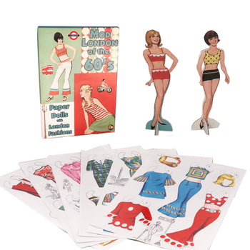 Perisphere & Trylon - London Mod Paper Doll Box Set
