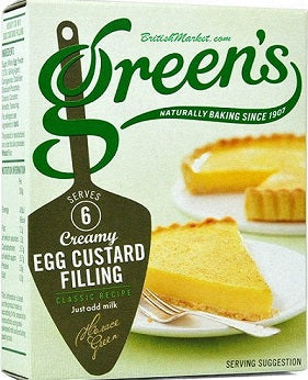 Green's Creamy Egg Custard Filling Mix. 54g