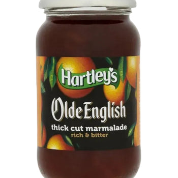 Hartley's Olde English thick cut marmalade . 454g