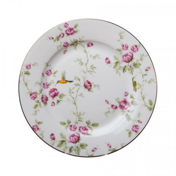 Hummingbird Salad Plates, Set of 4