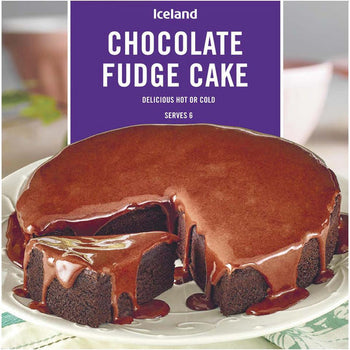 Iceland Chocolate Fudge Cake - 1lb ship Weight